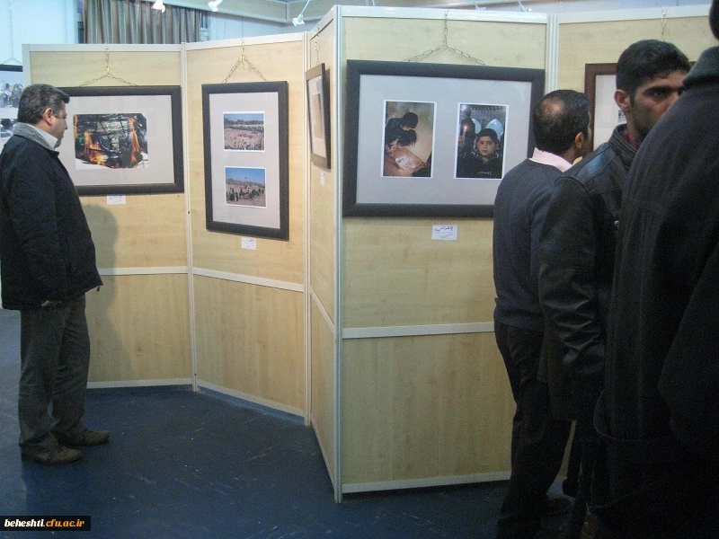 پنجمین نمایشگاه و مسابقه عکس محرم در مرکزآموزش عالی شهید بهشتی و بلال حبشی
