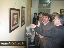 نمایشگاه نقاشی اساتید ودانشجویان مرکز آموزش عالی شهیدبهشتی تهران