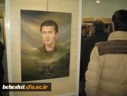 نمایشگاه نقاشی اساتید ودانشجویان مرکز آموزش عالی شهیدبهشتی تهران