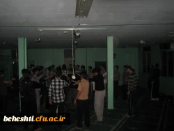 مراسم هفتگی هیئت دانشجو معلمان