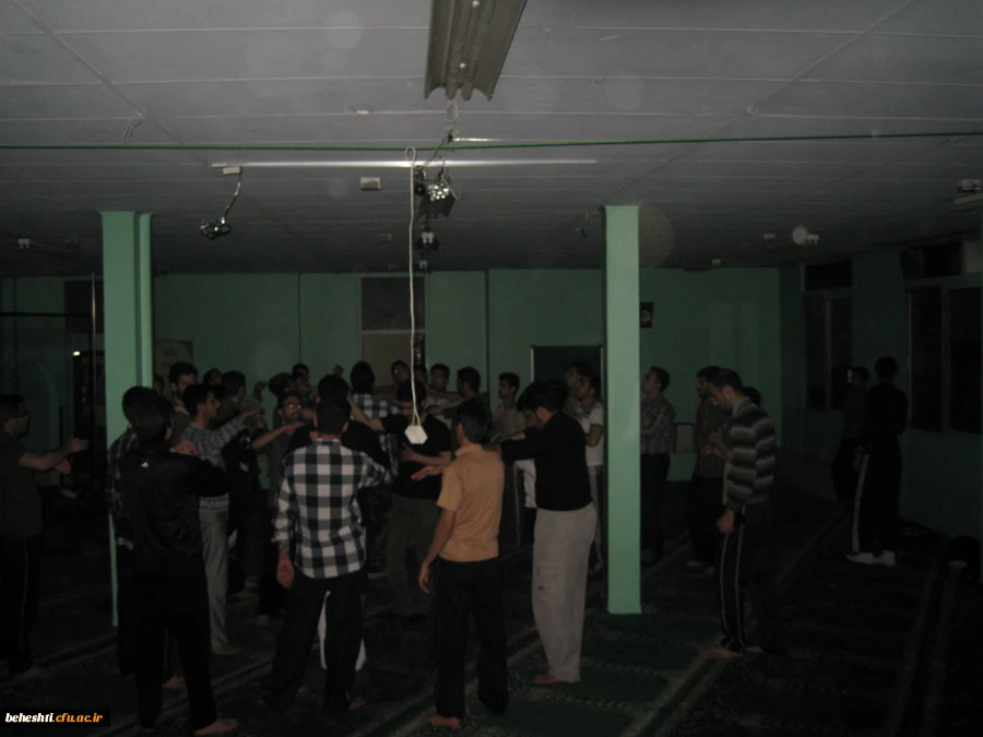 مراسم هفتگی هیئت دانشجو معلمان