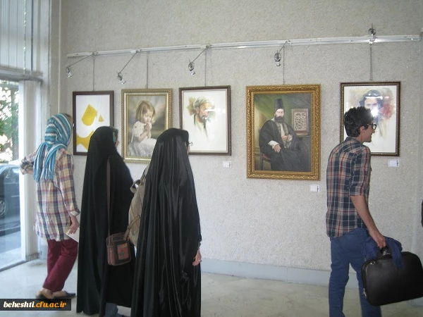 نمایشگاه آثار تجسمی مدرسین رشته هنر دانشگاه فرهنگیان (تهران)