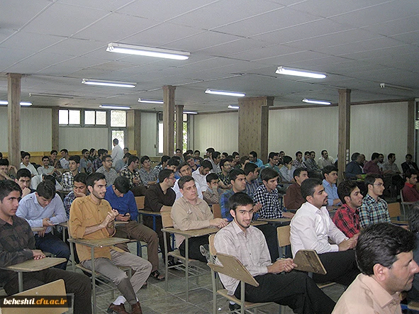 مراسم هفته معلم مرکزآموزش عالی شهید بهشتی