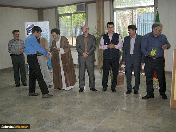 مراسم هفته معلم مرکزآموزش عالی شهید بهشتی