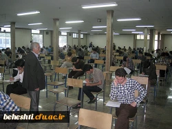برگزاری امتحانات دانشجو معلمان در مرکز آموزش عالی بهشتی