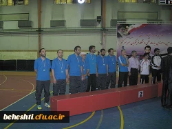 نایب قهرمانی تیم فوتسال پردیس شهید چمران