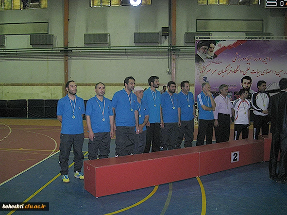 نایب قهرمانی تیم فوتسال پردیس شهید چمران