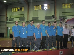 نایب قهرمانی تیم فوتسال پردیس شهید چمران