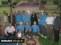 نایب قهرمانی تیم فوتسال پردیس شهید چمران