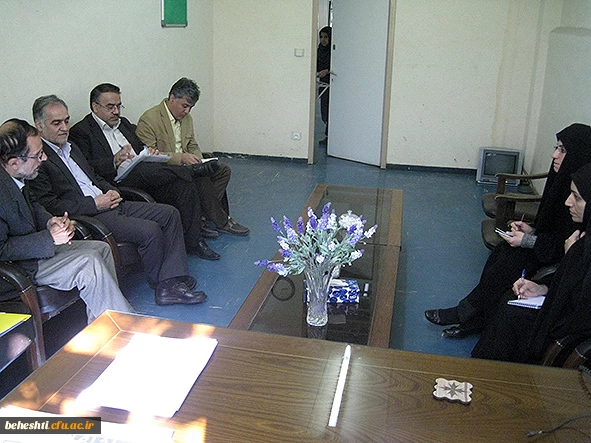 جلسه کارگروه رابطین کارورزی مناطق در مرکزآموزش عالی شهید بهشتی