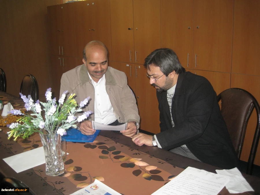 استادان یعقوب زاده و فتوحی