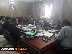 نشست صمیمی سرپرست مرکز شهید بهشتی با شورای صنفی دانشجویان