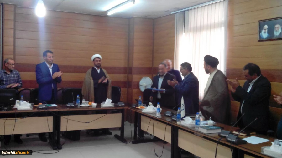 جلسه معارفه دکتر محمد پاک سرشت  با حضور جناب دکتر انصاری راد سرپرست مدیریت امورپردیسهای استان تهران