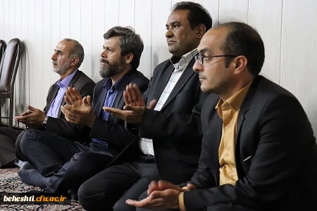 مراسم نیمه شعبان و روزه خوانی  دانشجویان مرکز آموزش عالی شهید بهشتی تهران 3