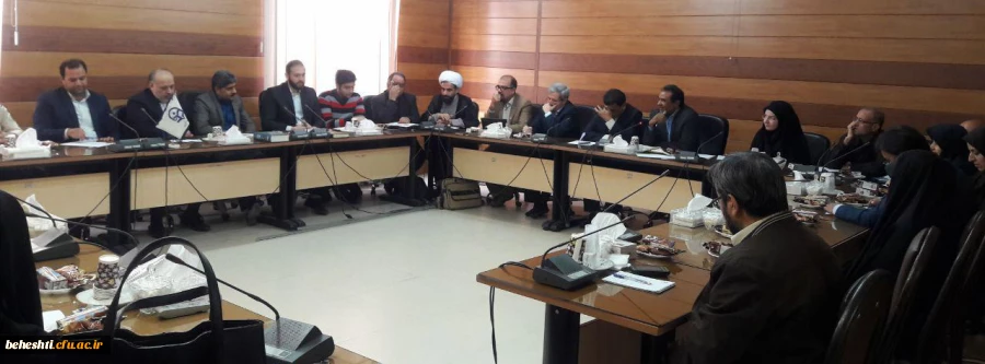 جلسه  شورای مشترک معاونت محترم فرهنگی