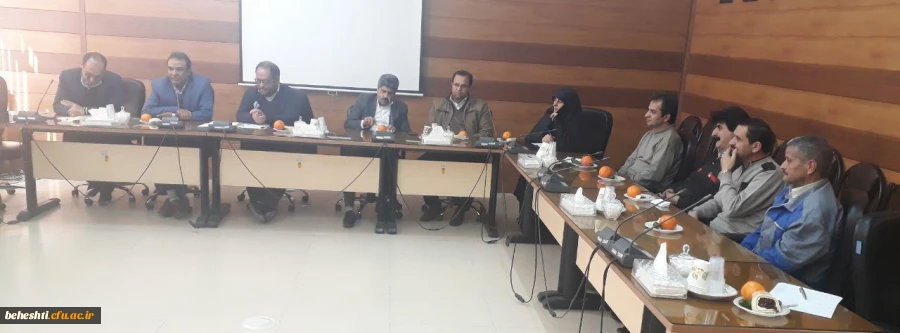 جلسه ی شورای هماهنگی عمومی مرکز در نیمسال دوم سال تحصیلی