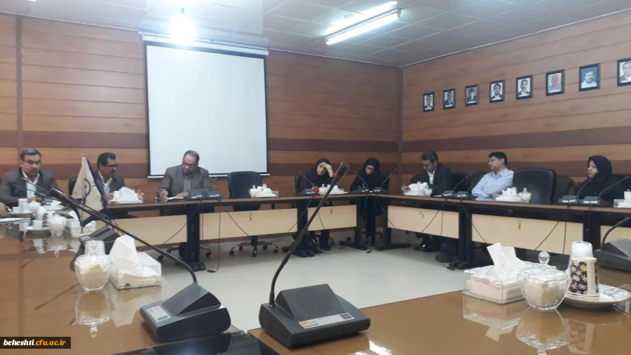 جلسه شورای مدیران گروه های آموزشی
