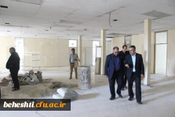 مراحل بازسازی و آماده سازی مرکز شهید بهشتی برای مهرماه ۹۸؛ 2