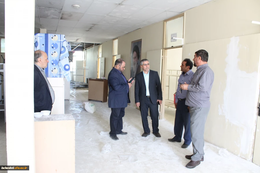 مراحل بازسازی و آماده سازی مرکز شهید بهشتی برای مهرماه ۹۸؛ 3