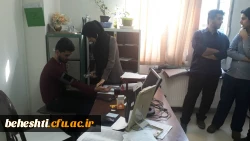 غربالگری سلامت دانشجو معلمان مرکز آموزش عالی شهید بهشتی 3