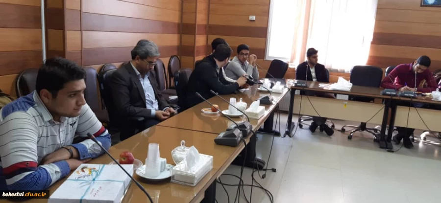 مراسم تکریم و معارفه مسئول بسیج دانشجویی مرکز آموزش عالی شهید بهشتی 6