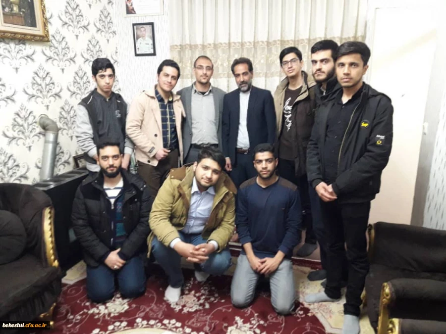 دیدار دانشجومعلمان از خانواده شهید والامقام مصطفی یوسفی  2