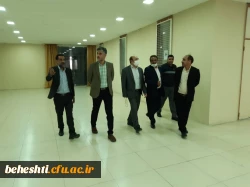 بازدید جناب آقای دکتر بلاغی از مرکز شهید بهشتی 2