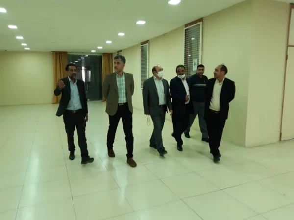 بازدید جناب آقای دکتر بلاغی از مرکز شهید بهشتی 2