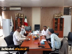 بازدید جناب آقای دکتر بلاغی از مرکز شهید بهشتی 3