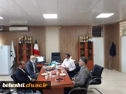 بازدید جناب آقای دکتر بلاغی از مرکز شهید بهشتی 4