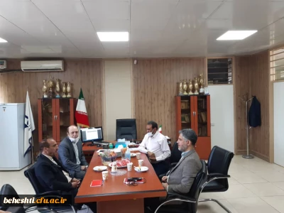 بازدید جناب آقای دکتر بلاغی از مرکز شهید بهشتی