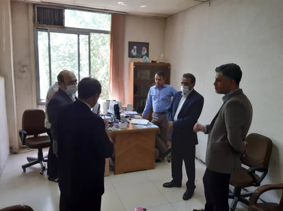 بازدید جناب آقای دکتر بلاغی از مرکز شهید بهشتی 5