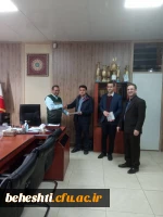 مراسم تقدیر از دانشجومعلم عزیز، جناب آقای محمد لهراسبی؛ پژوهشگر برتر استان تهران  2