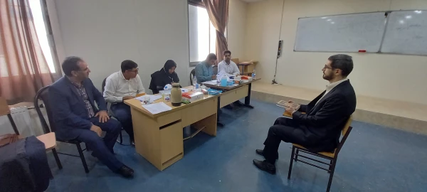 بازدید جناب آقای دکتر قاسم احمدی لاشکی از مراحل مصاحبه مهارت آموزان 4