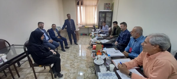 بازدید جناب آقای دکتر قاسم احمدی لاشکی از مراحل مصاحبه مهارت آموزان 5