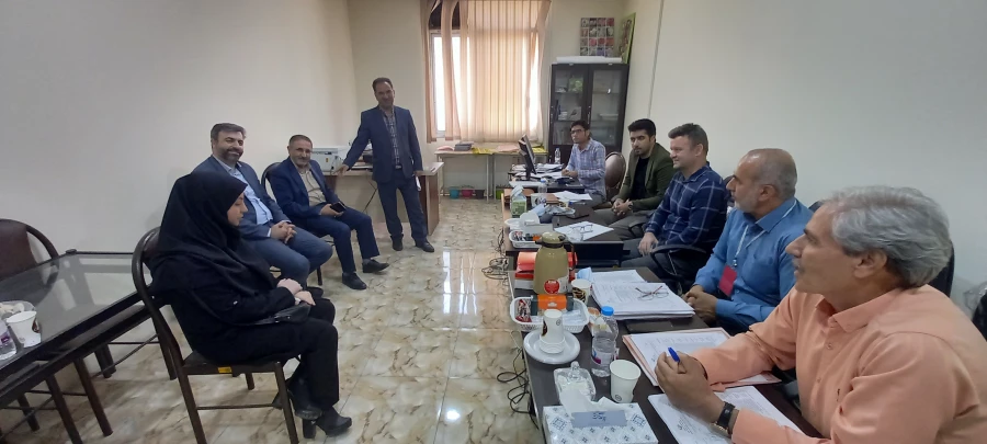 بازدید جناب آقای دکتر قاسم احمدی لاشکی از مراحل مصاحبه مهارت آموزان 5