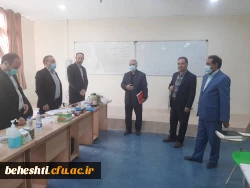 بازدید معاون محترم دانشجویی دانشگاه؛ از روند مصاحبه داوطلبان ورودی به دانشگاه فرهنگیان  3