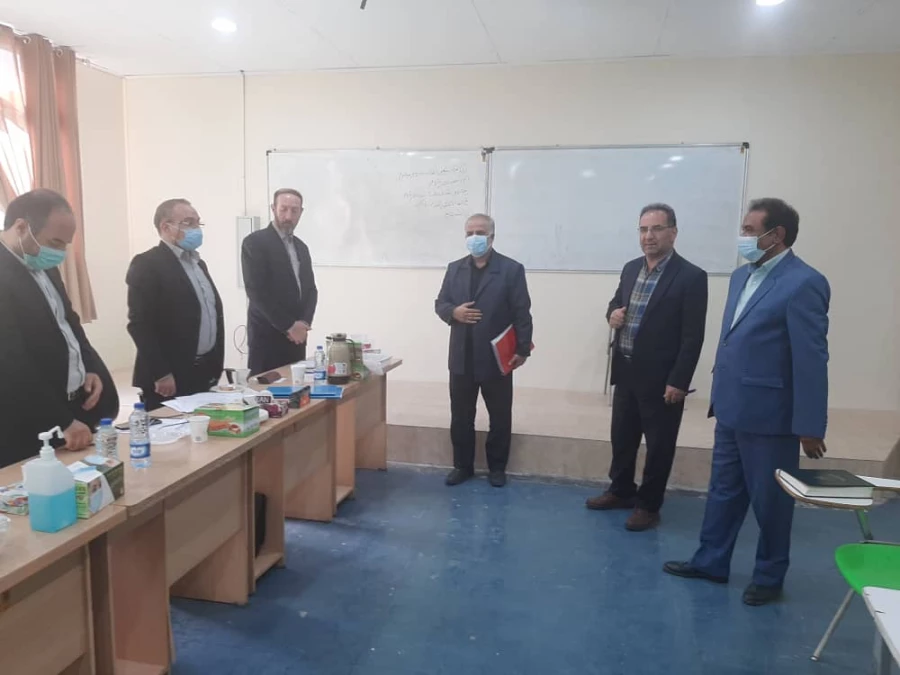 بازدید معاون محترم دانشجویی دانشگاه؛ از روند مصاحبه داوطلبان ورودی به دانشگاه فرهنگیان  3