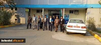 حضور سرزده ی ریاست محترم دانشگاه فرهنگیان