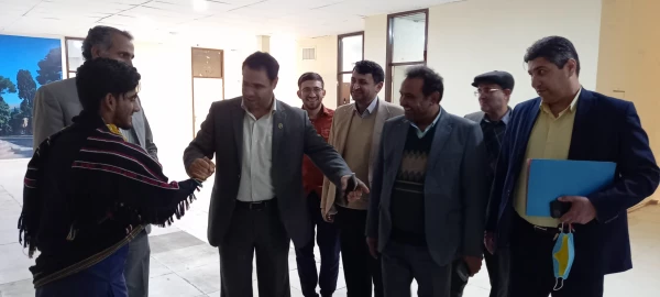 حضور سرزده ی ریاست محترم دانشگاه فرهنگیان 4