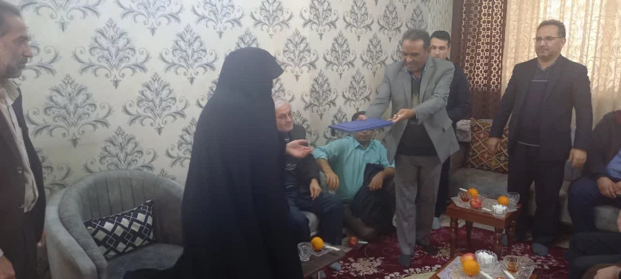  آیین گرامیداشت روز تکریم مادران و همسران شهدا در مرکزآموزش عالی شهیدبهشتی تهران 3