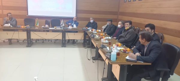 نشست جناب آقای دکتر اصلاحچی معاون محترم پژوهش و فناوری سازمان مرکزی و تیم همراه ایشان با اعضای محترم هیئت علمی مرکز آموزش عالی شهید بهشتی تهران 3