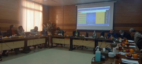 نشست جناب آقای دکتر اصلاحچی معاون محترم پژوهش و فناوری سازمان مرکزی و تیم همراه ایشان با اعضای محترم هیئت علمی مرکز آموزش عالی شهید بهشتی تهران 4