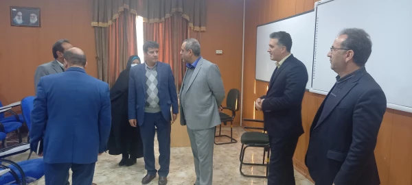 نشست جناب آقای دکتر اصلاحچی معاون محترم پژوهش و فناوری سازمان مرکزی و تیم همراه ایشان با اعضای محترم هیئت علمی مرکز آموزش عالی شهید بهشتی تهران 6