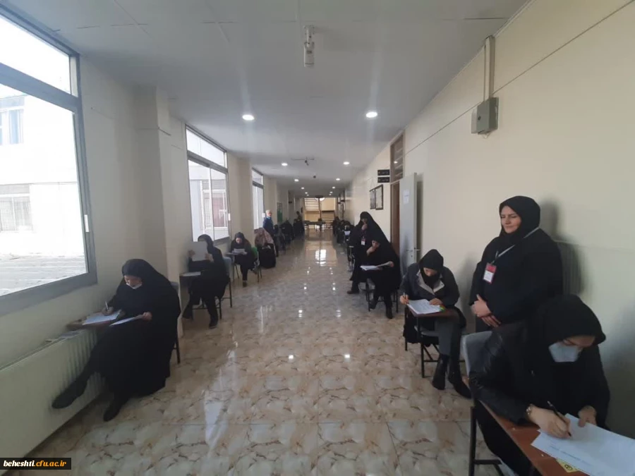 آزمون جامع مهارت آموزان "مشمولان ماده28" (استخدامی1400 ) با حضور 171 داوطلب 2