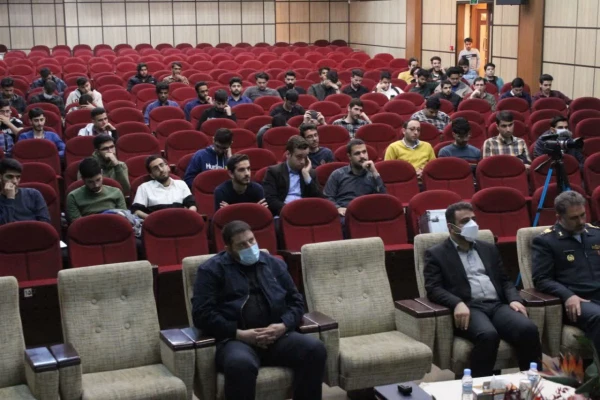 مراسم افتتاحیه کاروان اعزامی راهیان نور(بازدید از مناطق عملیاتی جنوب کشور )۱۴۰۱ ویژه دانشجویان مرکز آموزش عالی شهید بهشتی  4