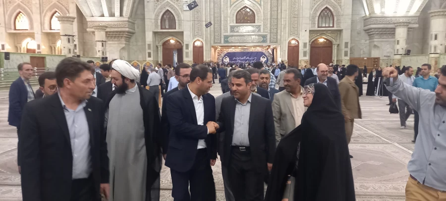 تجدید بیعت اساتید و کارکنان مرکز شهیدبهشتی با آرمان های امام راحل«ره» 2