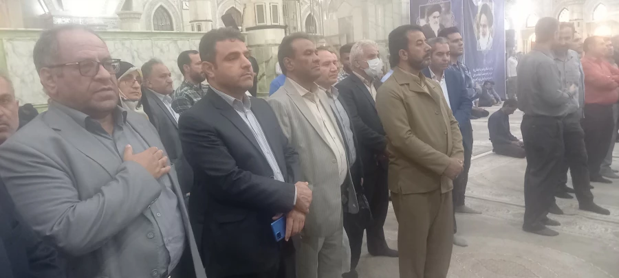 تجدید بیعت اساتید و کارکنان مرکز شهیدبهشتی با آرمان های امام راحل«ره» 6