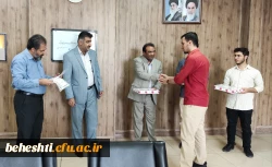 تقدیر از برگزیدگان مسابقات قرآنی ویژه ماره مبارک رمضان 3