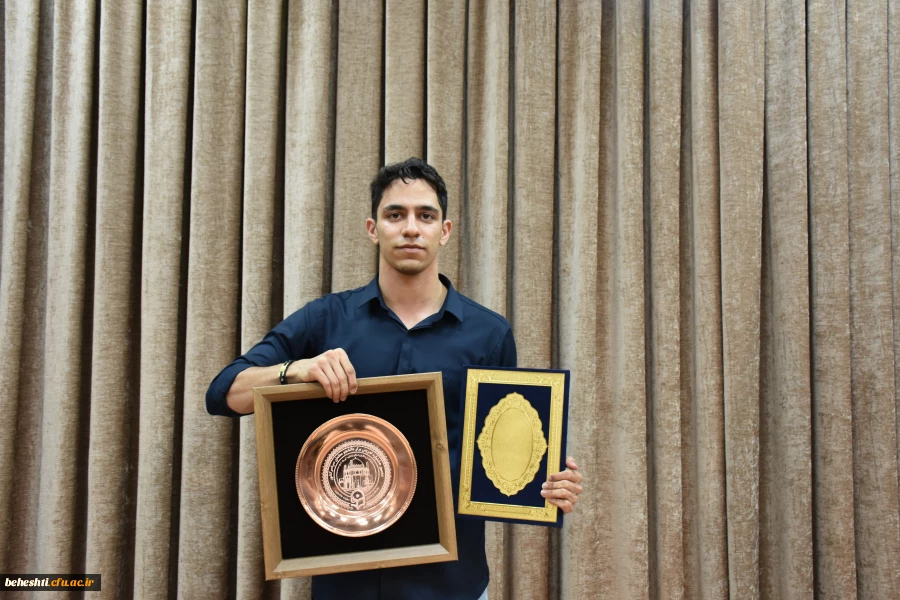رتبه اول رشته آموزش علوم تجربی توسط دانشجومعلم عرفان پولادوند 3